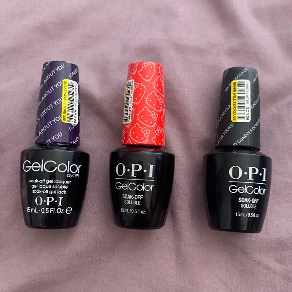 OPI Gelcolor Nail Polishes